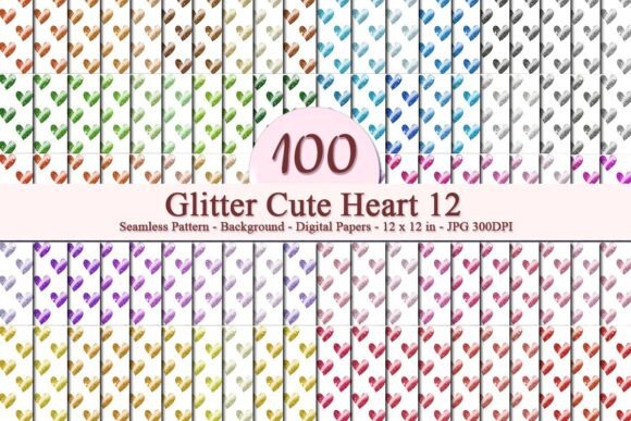 Glitter Cute Heart 12 Pattern: A Strategic Tool for Creative Businesses